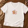 Cute 'Better Together' Bear V-Neck Tee