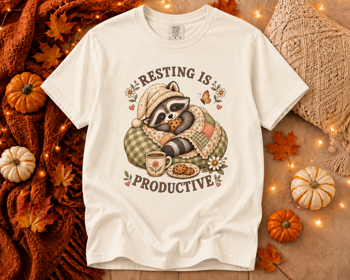 Resting Is Productive Sloth T-Shirt