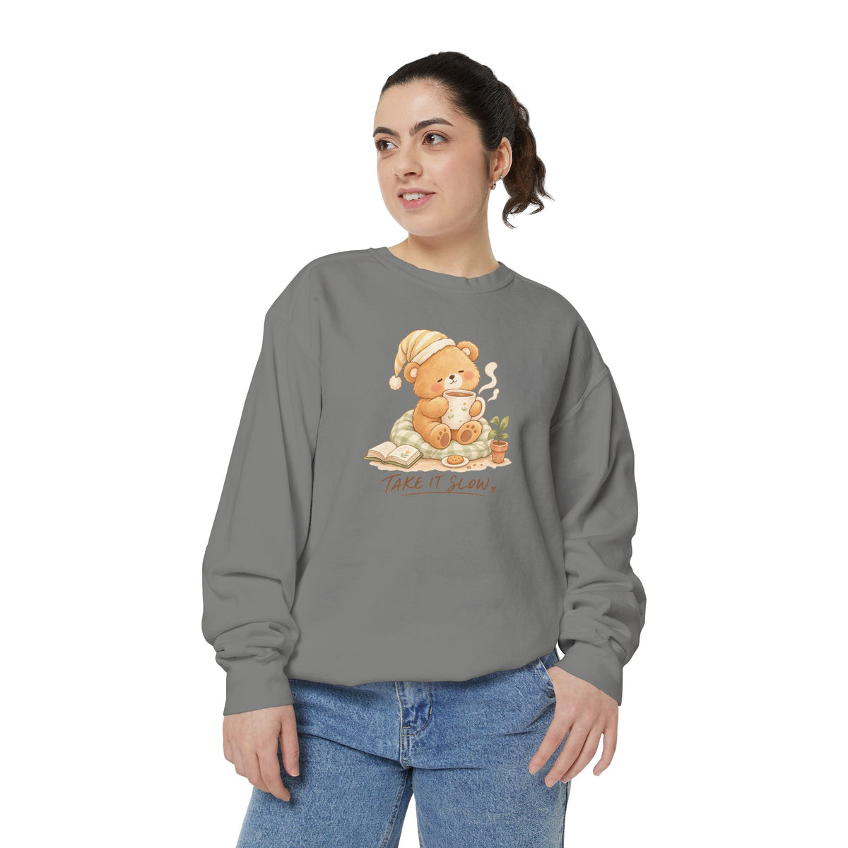 Cozy Bear "Take It Slow" Sweatshirt