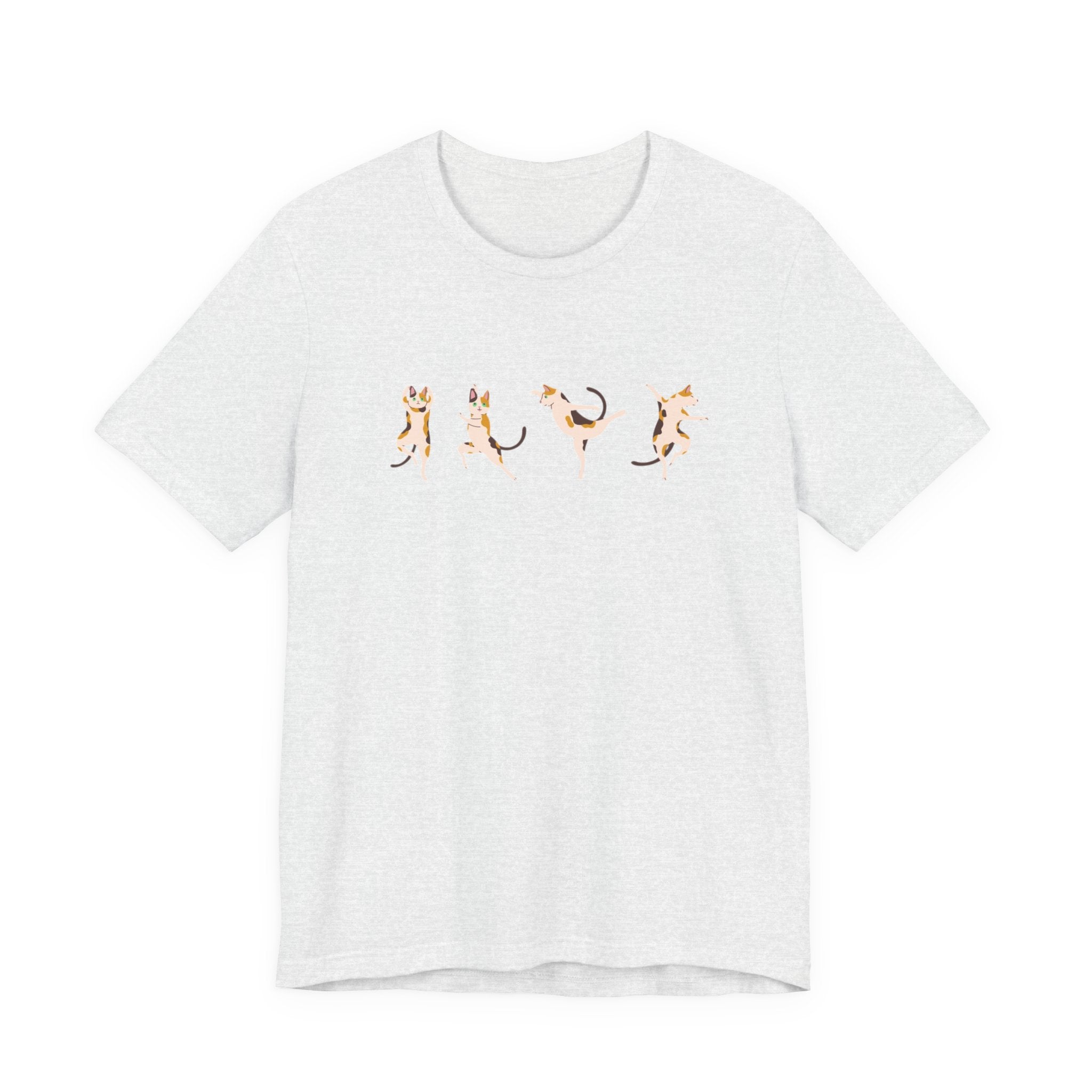 Cats Dancing T Shirt — Whimsical Watercolor Kitten Tee